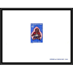 0647 Epreuve de luxe deluxe proof congo N°263/264 fete des meres Mother's Day