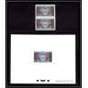 0737 Epreuve de luxe deluxe proof Cameroun N°429 + Non dentelé imperf ** MNH admission ONU uno united nations