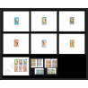 1009 épreuve de luxe / deluxe proof Togo - N° 818/821 + 237/238 COQUILLAGES shell + Non dentelé imperf ** MNH + fdc