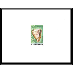1009 épreuve de luxe / deluxe proof Togo - N° 818/821 + 237/238 COQUILLAGES shell + Non dentelé imperf ** MNH + fdc