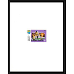1074 épreuve de luxe / deluxe proof Togo - N° 625/640 jeunesse Togolaise 9 valeurs ENFANT CHILD
