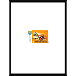 1074 épreuve de luxe / deluxe proof Togo - N° 625/640 jeunesse Togolaise 9 valeurs ENFANT CHILD