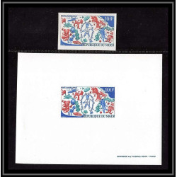 1091 épreuve de luxe / deluxe proof + Non dentelé imperf ** MNH Niger PA N° 113 jouet nuremberg