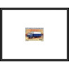 1369 épreuve de luxe / deluxe proof CENTRAFRIQUE N° 184 Journée mondiale de l´UPU camion truck