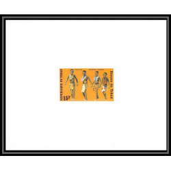 1628 épreuve de luxe / deluxe proof Tchad pa N° 239 DANSES dance YONDO