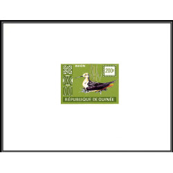 2099 oiseaux (birds bird) 1962 Guinée guinea épreuve de luxe deluxe proof TTB 
