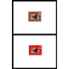 2102 oiseaux (birds bird) 1962 Guinée guinea épreuve de luxe deluxe proof TTB 