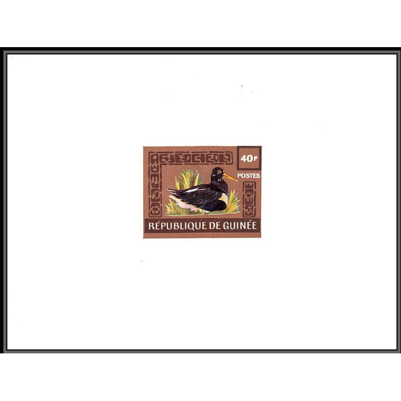 2103 oiseaux (birds bird) 1962 Guinée guinea épreuve de luxe deluxe proof TTB 