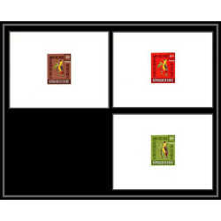 2104 oiseaux (birds bird) 1962 Guinée guinea épreuve de luxe deluxe proof TTB 