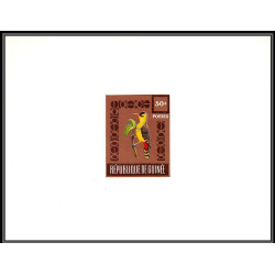 2104 oiseaux (birds bird) 1962 Guinée guinea épreuve de luxe deluxe proof TTB 