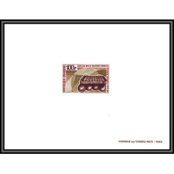 2454 gabon gabonaise PA N°239/242 musée museum art 1969 épreuve de luxe deluxe proof Non dentelé imperf