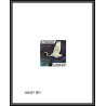 2455 gabon gabonaise N°278/282 oiseaux (birds) aigrette halcyon touraco épreuve de luxe deluxe proof Non dentelé imperf