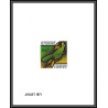 2455 gabon gabonaise N°278/282 oiseaux (birds) aigrette halcyon touraco épreuve de luxe deluxe proof Non dentelé imperf