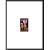 2460 gabon N°246/247 fleur flowers flower fleurs 1969 Non dentelé imperf + épreuve de luxe deluxe proof