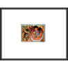 2461 gabon gabonaise PA N°66/68 Tableau Painting RAPHAEL 1970 épreuve de luxe deluxe proof Non dentelé imperf
