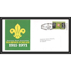 Scouts scout (scouting - jamboree) - Collection de 18 lettres (covers) fdc all differents