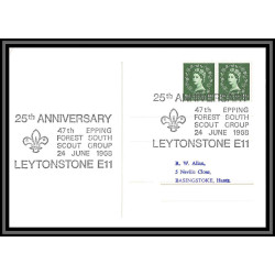Scouts scout (scouting - jamboree) - Collection de 18 lettres (covers) fdc all differents