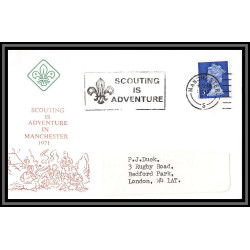 Scouts scout (scouting - jamboree) - Collection de 18 lettres (covers) fdc all differents