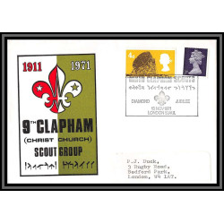 Scouts scout (scouting - jamboree) - Collection de 18 lettres (covers) fdc all differents