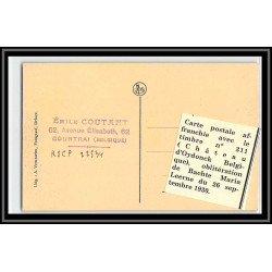 49139 N°311 chateau castle oydonck antituberculeux 1930 RR belgique belgium Carte maximum (card)
