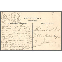 56679 N°74 léopold II 2 cortège funèbre 1918 belgique Carte maximum (card) édition LR