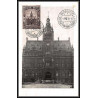 56689 N°436 hotel de ville borgerhout 3/10/1936 belgique Carte maximum (card) collection lemaire