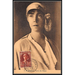 56721 N°326 antituberculeux reine elisabeth 1932 belgique Carte maximum (card) édition dohmen