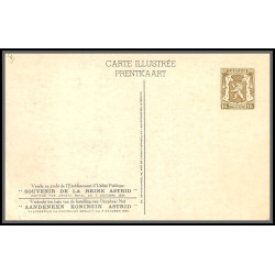 56736 N°438/459 prince baudouin josephine charlotte 1937 belgique Carte maximum entier postal fdc édition malvaux