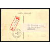 56738 N°456/457 concours musique music ysaye elisabeth recommandé 19/10/1937 belgique Carte maximum édition schott