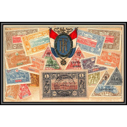 56816 N°6 vue de djibouti 1911 cote francaise des somalis Carte maximum (card) timbres gaufrée embossée