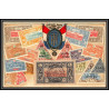 56816 N°6 vue de djibouti 1911 cote francaise des somalis Carte maximum (card) timbres gaufrée embossée