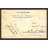 56816b N°8 vue de djibouti 1904 cote francaise des somalis Carte maximum (card) timbres gaufrée embossée
