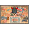 56818 N°9 vue de djibouti 1906 cote francaise des somalis Carte maximum (card) timbres gaufrée embossée