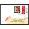 72125 porte timbre resson sur matz oise 1978 amicale philatelique de castres Tarn cheffer 1536 lettre cover France