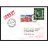 72137 porte timbre gournay sur aronde oise 1979 amicale philatelique de castres Tarn cheffer 1611 europa lettre cover