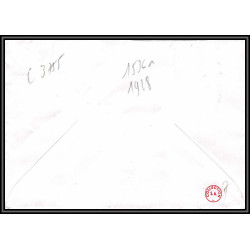 72137 porte timbre gournay sur aronde oise 1979 amicale philatelique de castres Tarn cheffer 1611 europa lettre cover