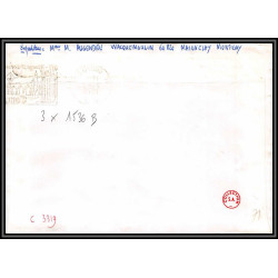 72169 porte timbre compiegne oise 1978 amicale philatelique de castres Tarn cheffer lettre cover France