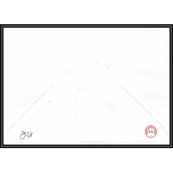 72478 porte timbre le meux oise 1986 fontenay le comte cheffer lettre cover France