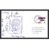 97084 signé signed expedition 22 14/11/1977 ross antarctic antarctique lettre cover
