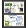 97088 antartida 1975/1976 tourist expedition base brown argentine argentina arctique arctic north pole lettre cover