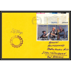 97161 south pole antactica 31/1/1977 usa antarctic antarctique lettre cover