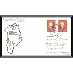 97170 gronland groenland 13/2/1975 arctique arctic north pole