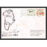 97171 signé signed station chief dye-3 gronland groenland 10/10/1977 arctique arctic north pole