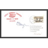 97187 signé signed kingsbay svalbard 28/7/1977 norge norvège arctique arctic north pole lettre cover
