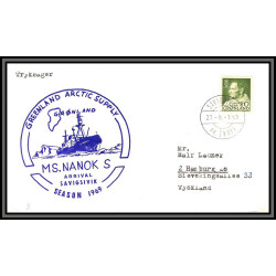 97190 mn manok savigsivik 27/8/1969 gronland groenland arctique arctic north pole