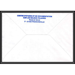 97659 signé signed CEDMP 29/6/2005 ecopolaris gronland groenland arctique arctic north pole lettre cover