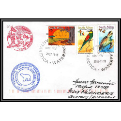 98244 russia 28/11/2007 rsa south africa antarctic antarctique lettre cover