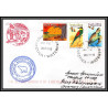 98244 russia 28/11/2007 rsa south africa antarctic antarctique lettre cover