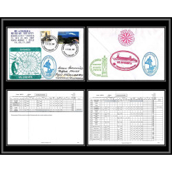 98252 ms bremen 19/11/2007 chile chili antarctic antarctique lettre cover