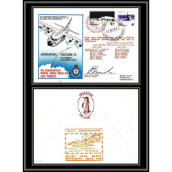 98287 signé signed scott base 21/11/1979 ross antarctic antarctique lettre cover